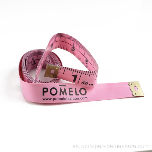 La cinta métrica personalizada de PVC rosa más barata a medida